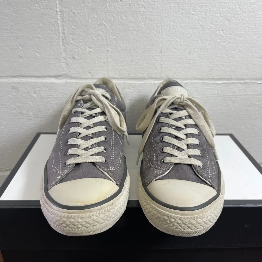Converse x John Varvatos 142971C Gray Chuck Taylor All Star Sneakers Mens 10.5 - Picture 3 of 13